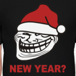 Новогодний Trollface