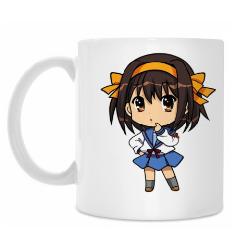 Кружка с принтом Харухи Судзумия