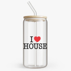 Банка с бамбуковой крышкой