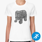 Женская спортивная футболка