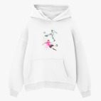 Толстовка худи оверсайз