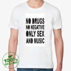 Мужская футболка органик