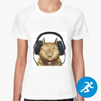 Женская спортивная футболка