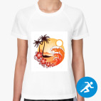 Женская спортивная футболка