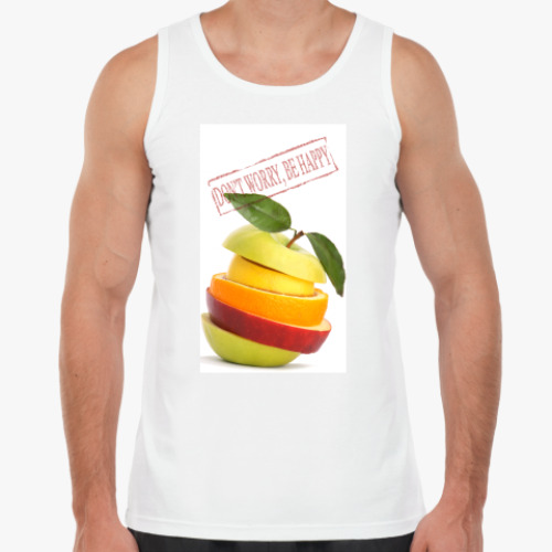 Майка с принтом Don't Worry