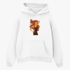 Толстовка худи оверсайз