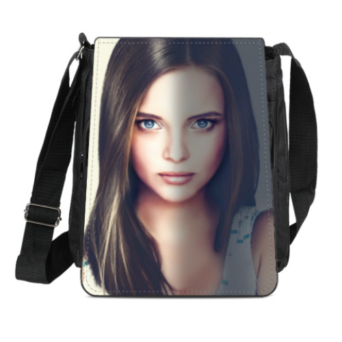 Сумка-планшет с принтом Тень