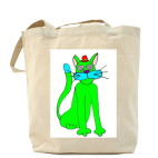 Холщовая сумка "Киса"