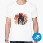 Мужская спортивная футболка