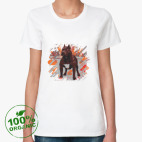 Женская футболка органик