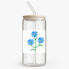 Банка с бамбуковой крышкой