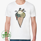 Мужская футболка органик