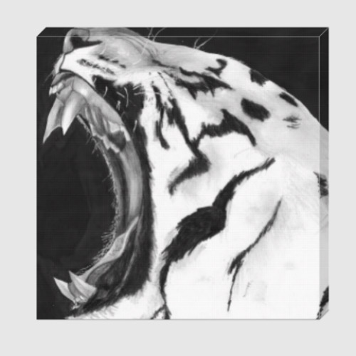 Холст с принтом Tiger
