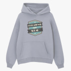 Толстовка худи оверсайз