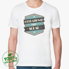 Мужская футболка органик