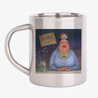 Кружка металлическая