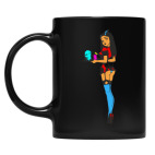 Кружка цветная UV-DTF