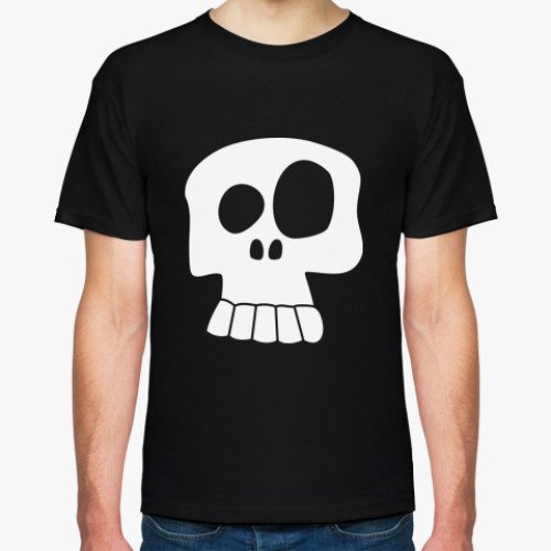 Футболка с принтом череп