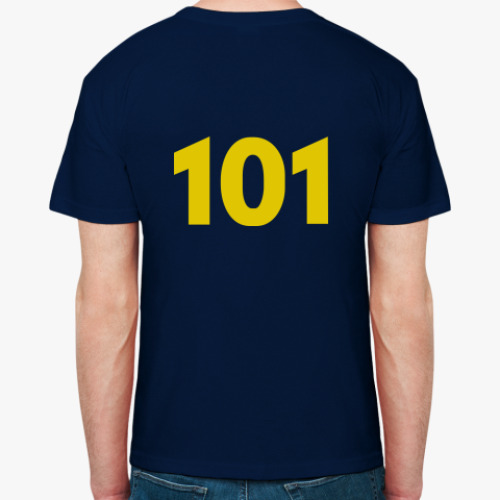 Футболка с принтом  '101'