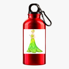 Металлическая бутылка 400 мл UV-DTF