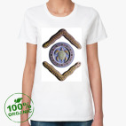 Женская футболка органик