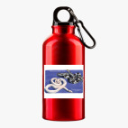 Металлическая бутылка 400 мл UV-DTF