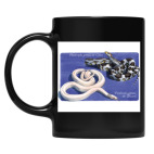 Кружка цветная UV-DTF