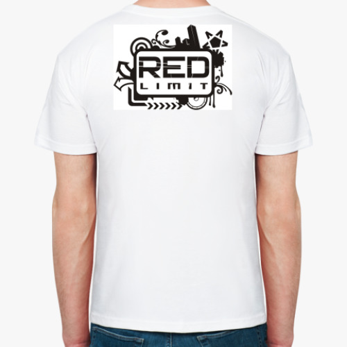 Футболка с принтом Red limit