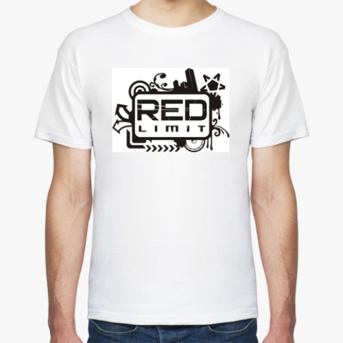 Футболка с принтом Red limit
