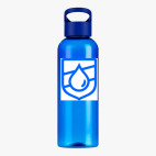 Прозрачная спортивная бутылка