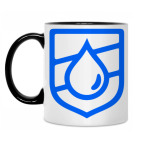 Кружка двухцветная