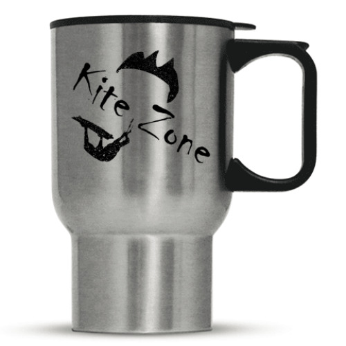 Кружка-термос с принтом Кайтсёрфинг