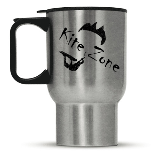 Кружка-термос с принтом Кайтсёрфинг