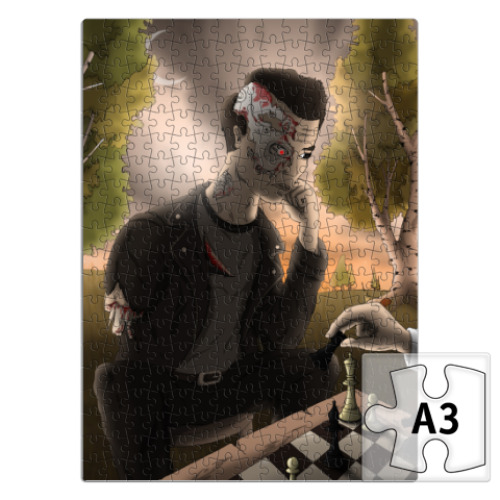 Пазл с принтом Терминатор