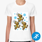 Женская спортивная футболка