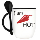 Кружка с ложкой