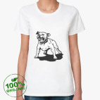 Женская футболка органик