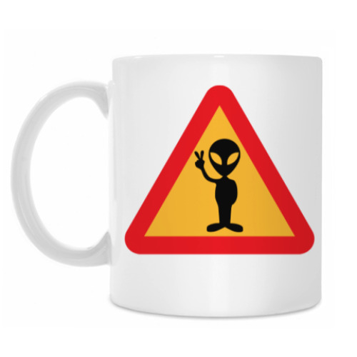 Кружка с принтом Alien