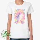 Женская футболка органик