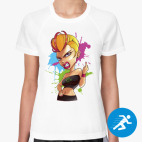 Женская спортивная футболка