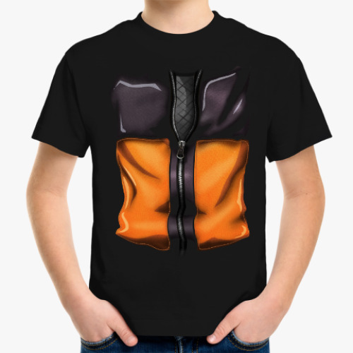 Детская футболка с принтом Naruto Uzumaki Наруто Узумаки