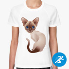 Женская спортивная футболка