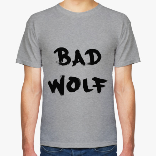 Футболка с принтом Bad Wolf Доктор Кто