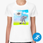Женская спортивная футболка