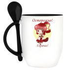 Кружка с ложкой