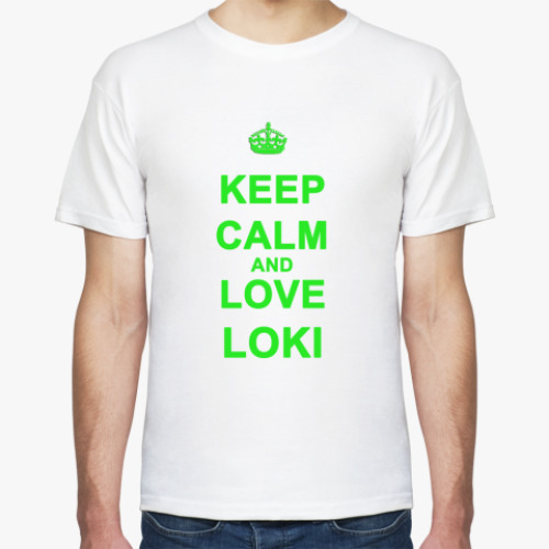 Футболка с принтом Love Loki