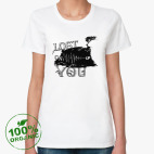 Женская футболка органик