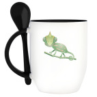 Кружка с ложкой