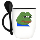 Кружка с ложкой