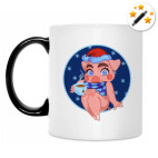 Кружка-хамелеон